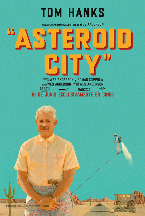 Asteroid City - Spanish Movie Poster