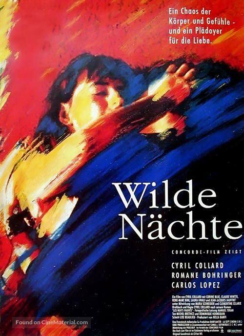 Nuits fauves, Les - German Movie Poster