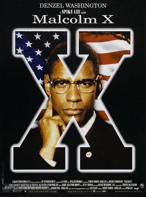 Malcolm X - French Movie Poster