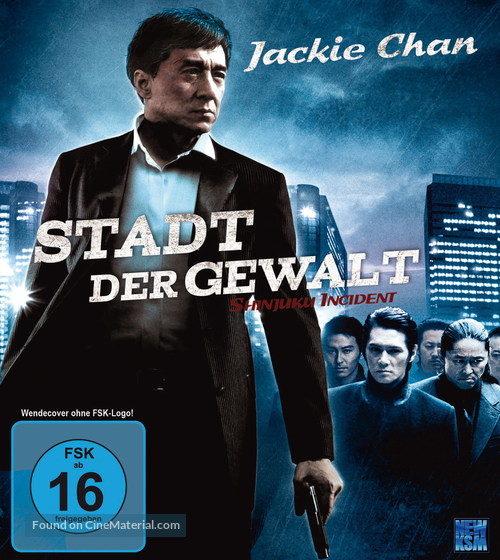 The Shinjuku Incident - German Blu-Ray movie cover