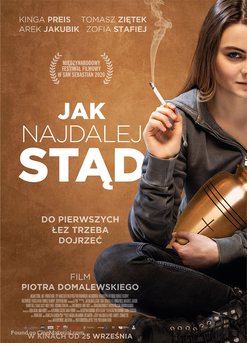 Jak najdalej stad - Polish Movie Poster