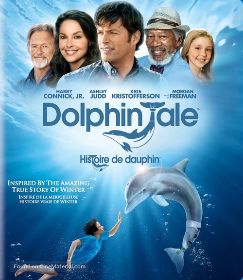 Dolphin Tale - Canadian Blu-Ray movie cover