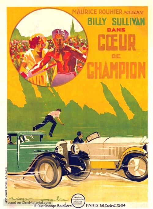 Fighting Fate - French Movie Poster