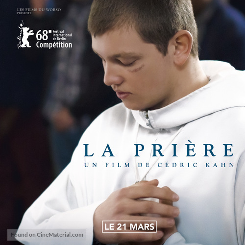 La pri&egrave;re - French Movie Poster