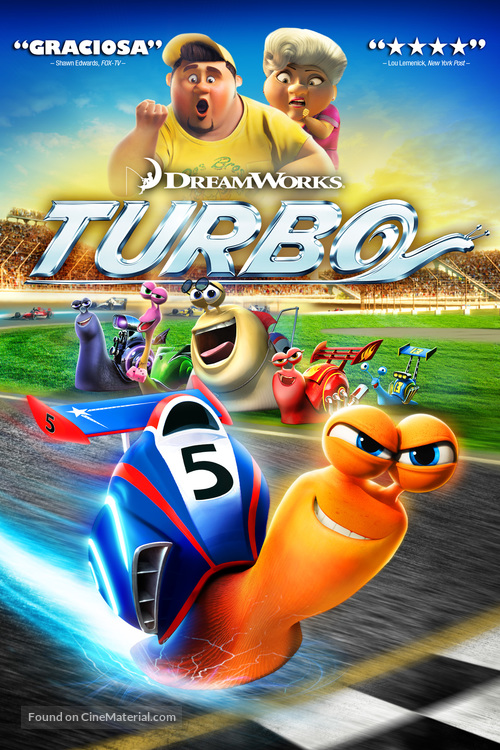 Turbo - Mexican DVD movie cover