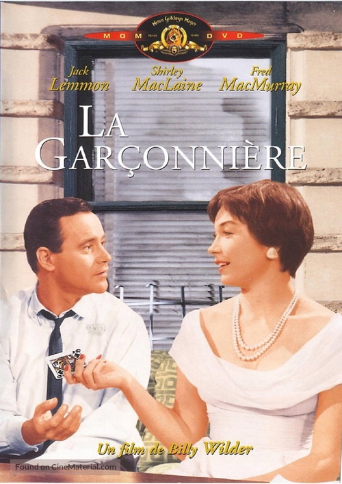 The Apartment - French DVD movie cover