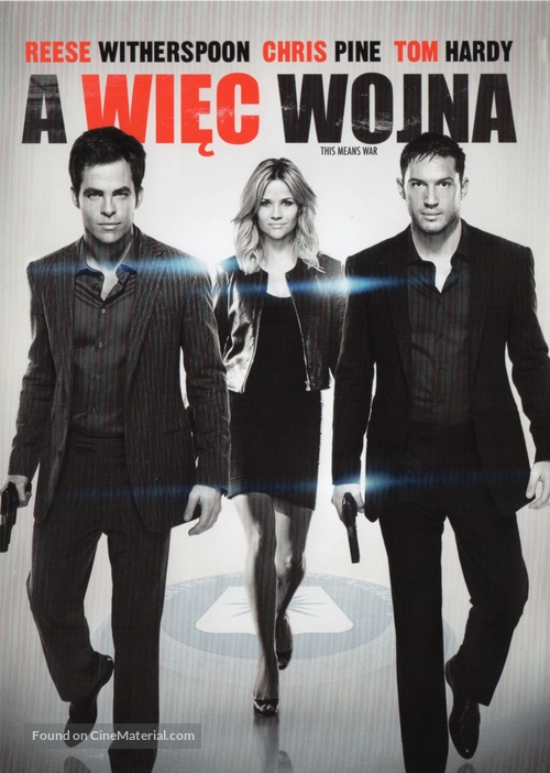 This Means War - Polish DVD movie cover