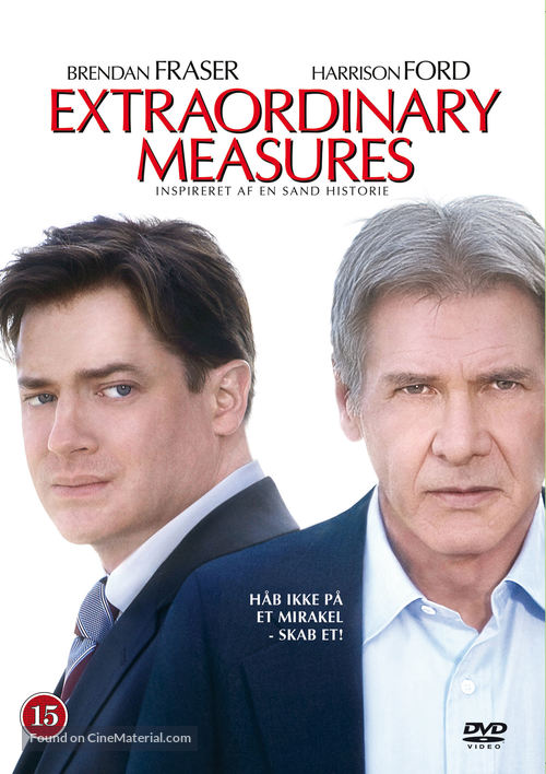 Extraordinary Measures - Danish Movie Cover