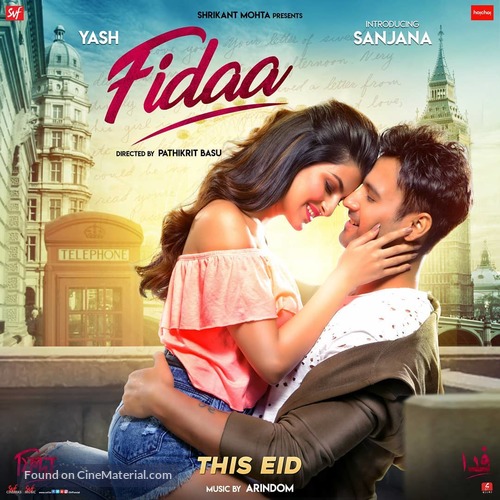 Fidaa - Indian Movie Poster