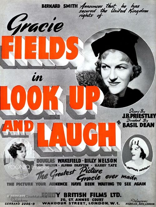 Look Up and Laugh - British Movie Poster