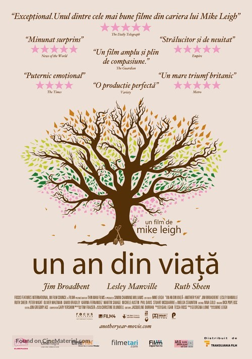 Another Year - Romanian Movie Poster