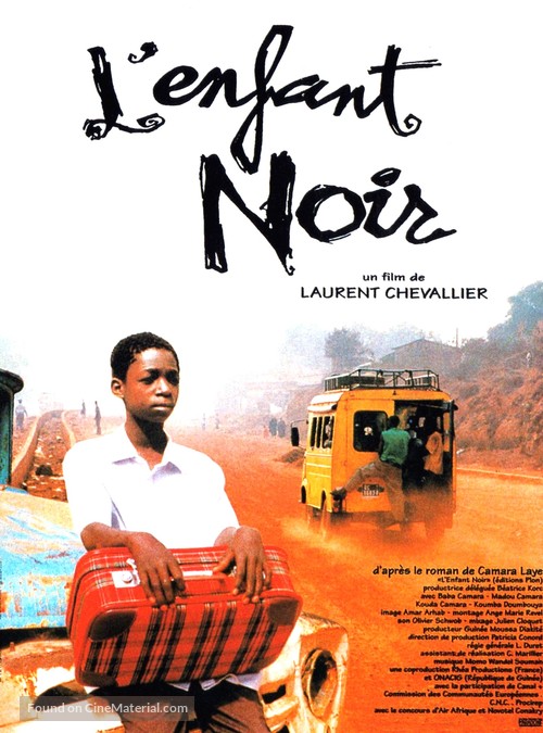 L&#039;enfant noir - French Movie Poster