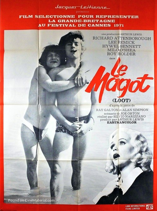 Loot - French Movie Poster
