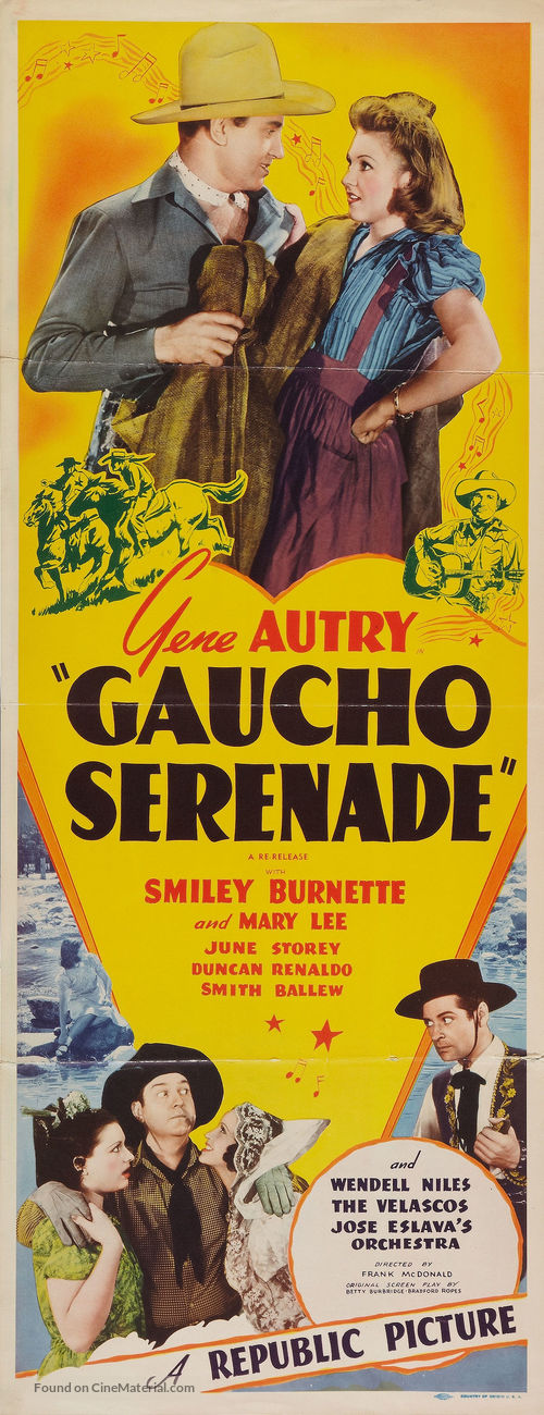 Gaucho Serenade - Movie Poster
