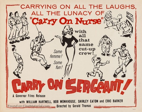 Carry on Sergeant - Movie Poster