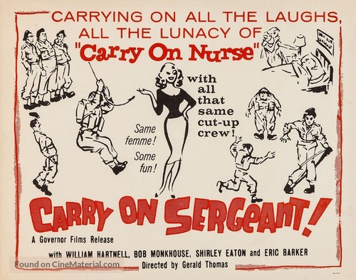 Carry on Sergeant - Movie Poster