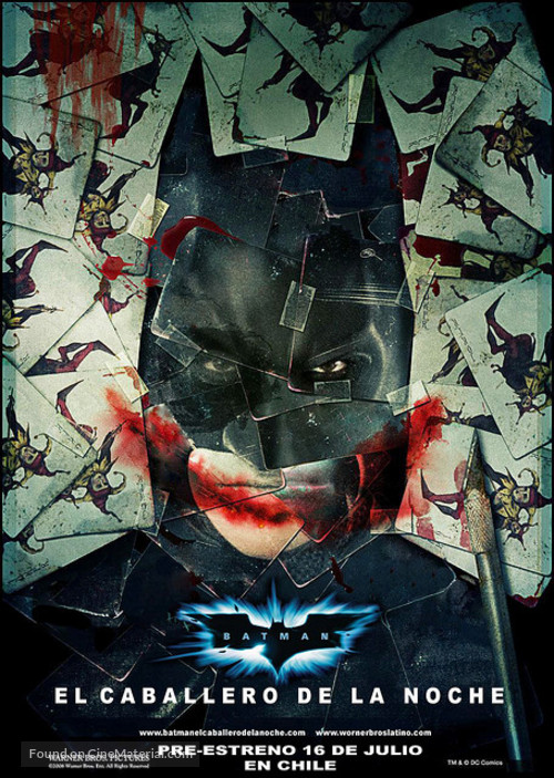 The Dark Knight - Mexican Movie Poster