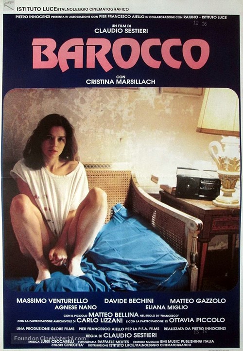 Barocco - Italian Movie Poster