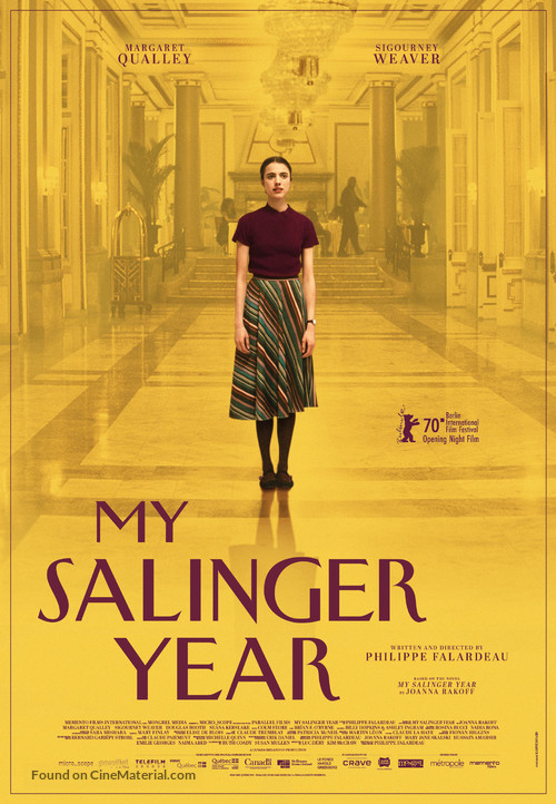 My Salinger Year - Canadian Movie Poster