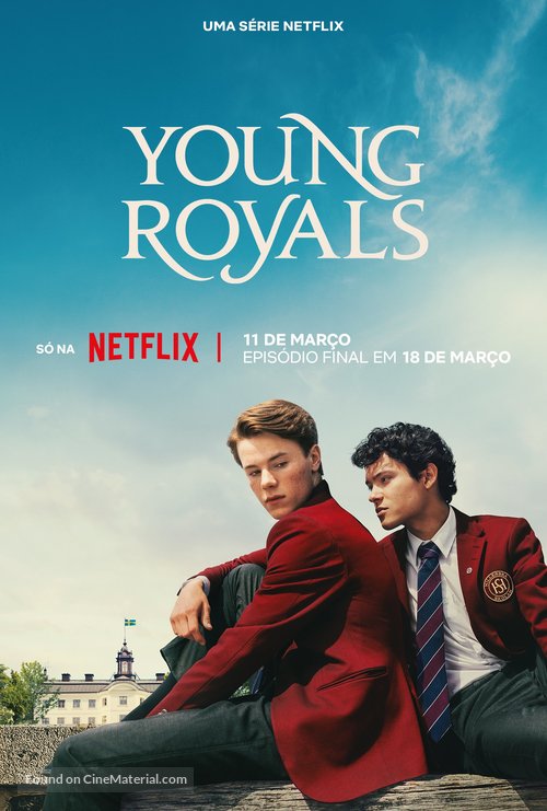 &quot;Young Royals&quot; - Brazilian Movie Poster