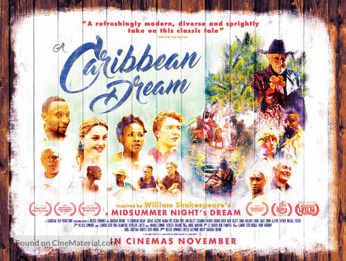 A Caribbean Dream - British Movie Poster