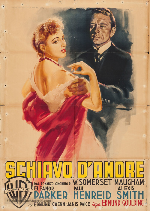 Of Human Bondage - Italian Movie Poster