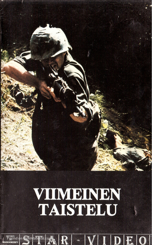 How Sleep the Brave - Finnish VHS movie cover