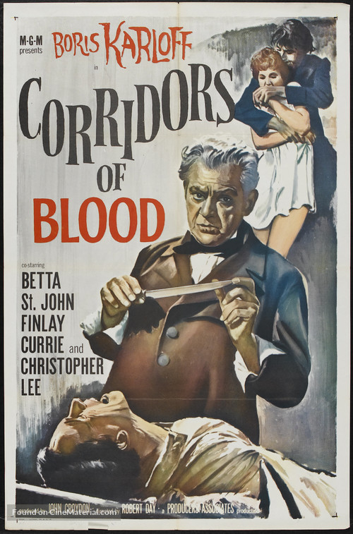 Corridors of Blood - Movie Poster