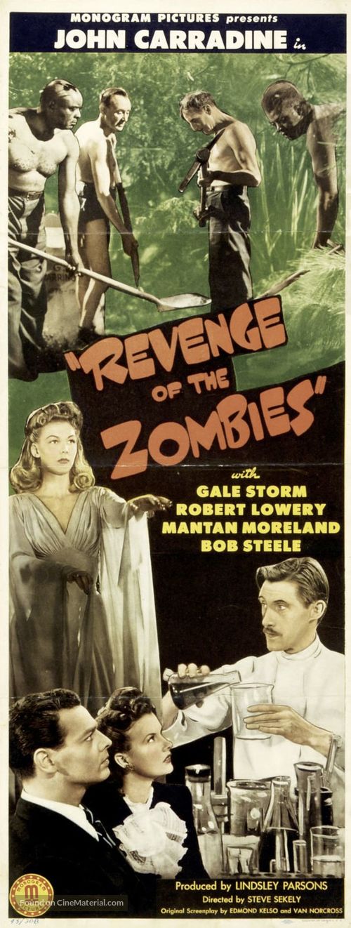 Revenge of the Zombies - Movie Poster