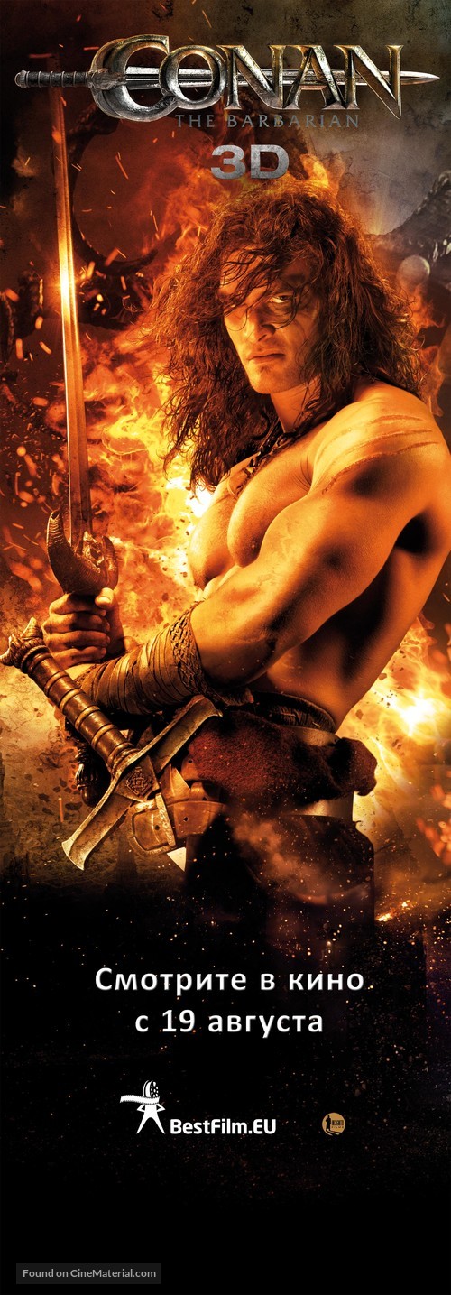 Conan the Barbarian - Latvian Movie Poster