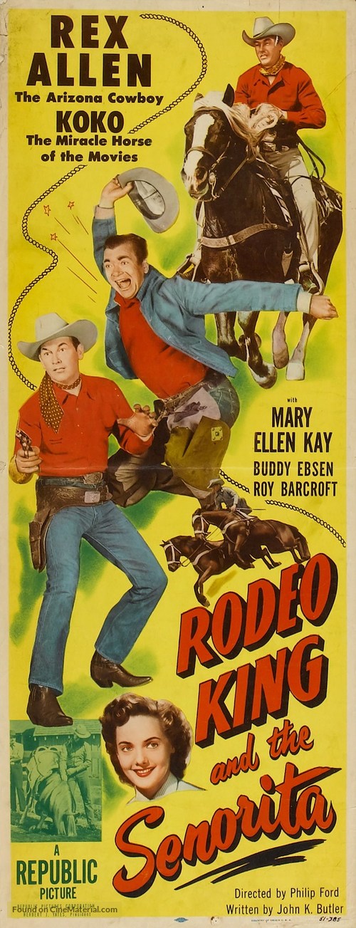 Rodeo King and the Senorita - Movie Poster