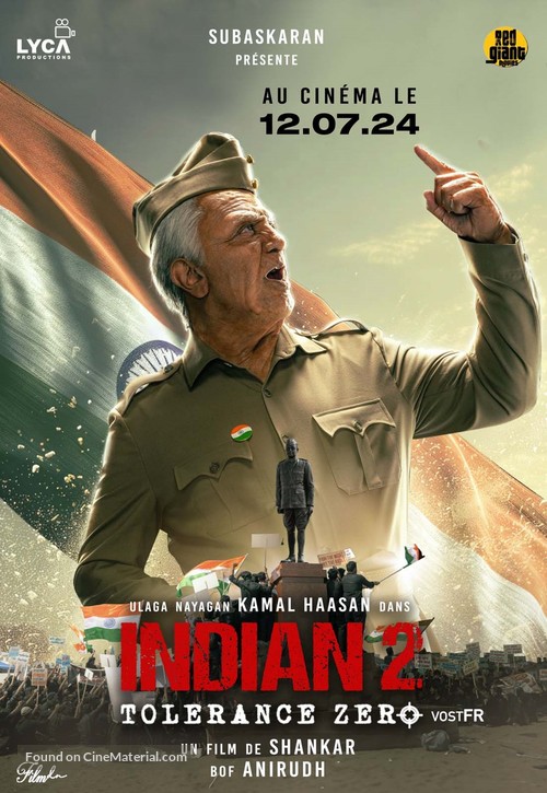 Indian 2 - French Movie Poster