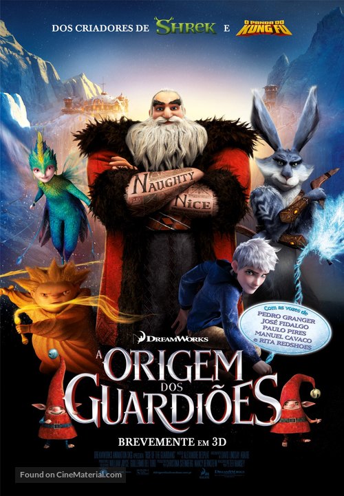 Rise of the Guardians - Portuguese Movie Poster