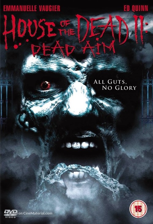 House Of The Dead 2 - British DVD movie cover