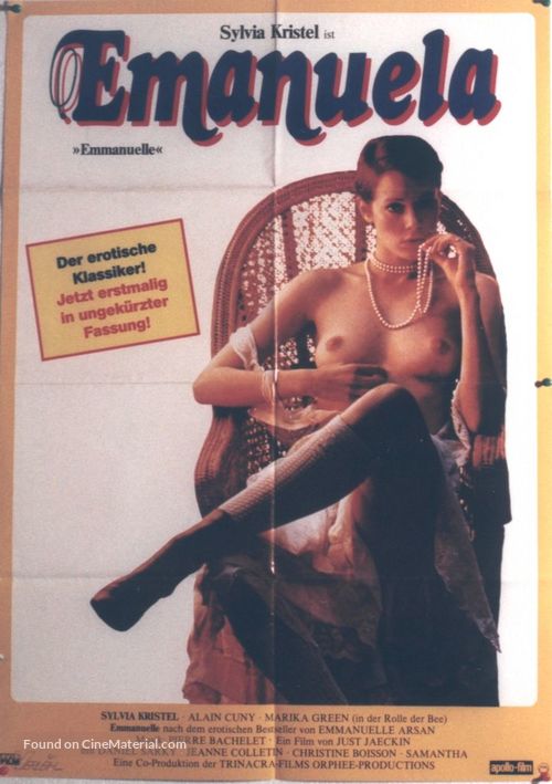 Emmanuelle - German Movie Poster