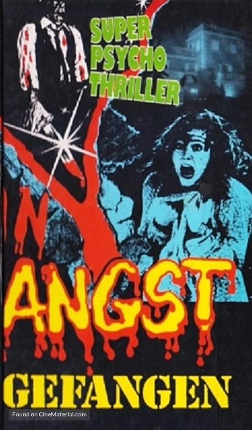 Atrapados en el miedo - German VHS movie cover