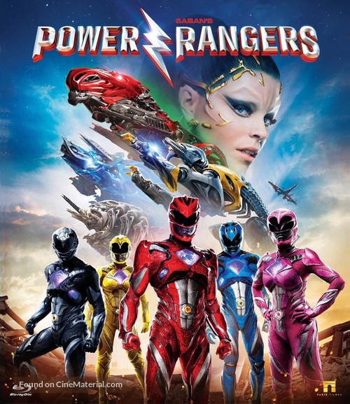 Power Rangers - Brazilian Movie Cover