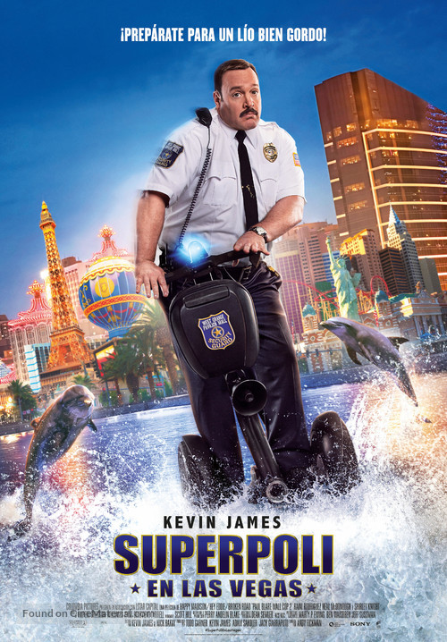 Paul Blart: Mall Cop 2 - Spanish Movie Poster