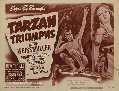 Tarzan Triumphs - Movie Poster