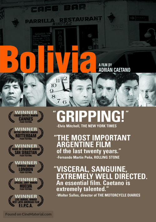 Bolivia - DVD movie cover