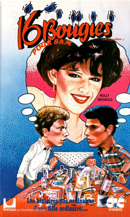 Sixteen Candles - French VHS movie cover