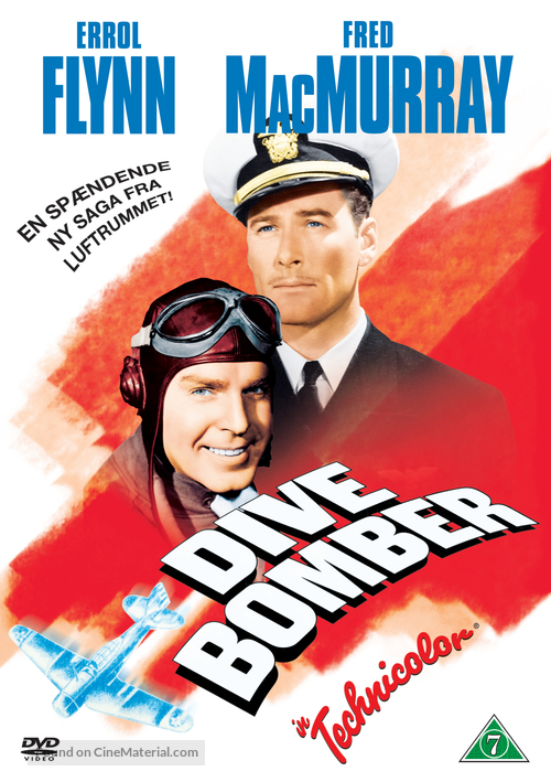 Dive Bomber - Danish DVD movie cover