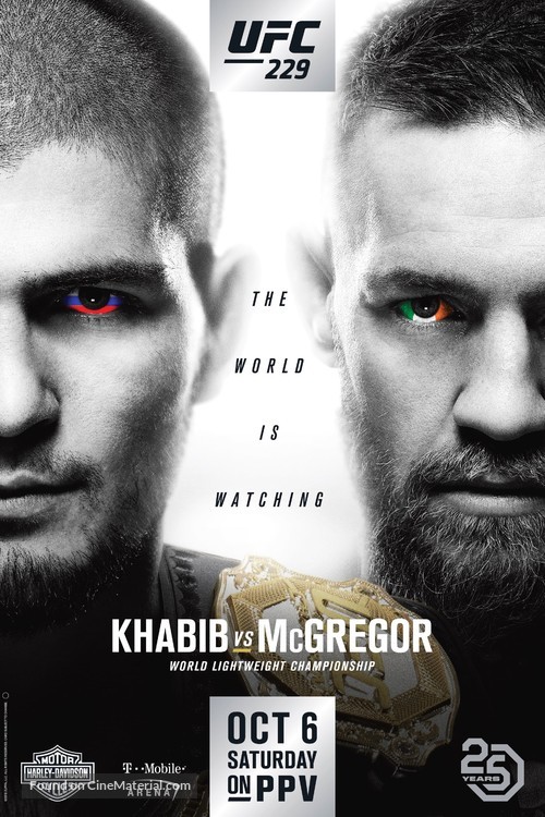 UFC 229: Khabib vs McGregor - Movie Poster