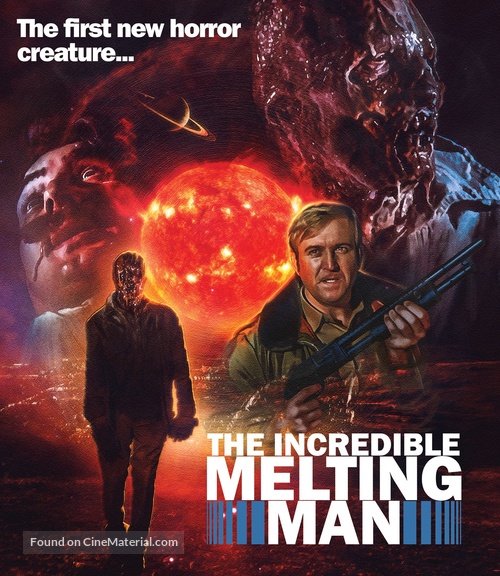 The Incredible Melting Man - Blu-Ray movie cover