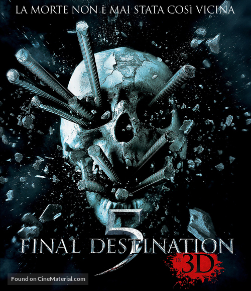 Final Destination 5 - Italian Blu-Ray movie cover