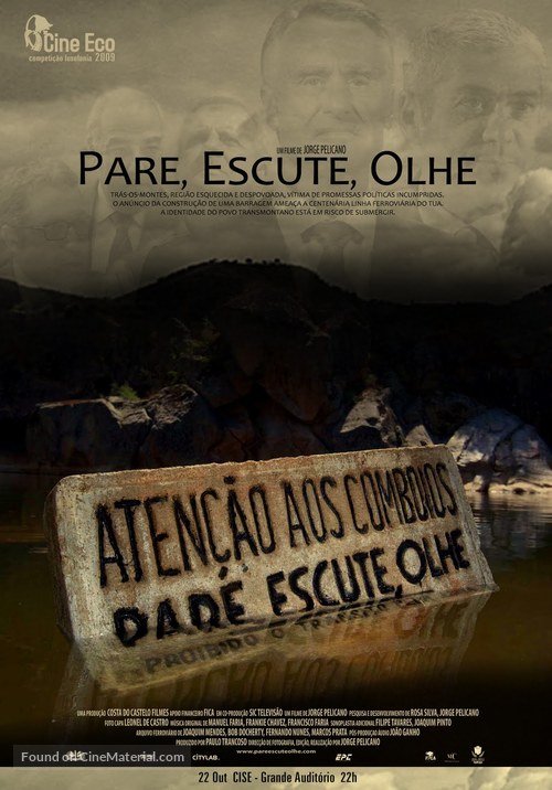 P&aacute;re, Escute, Olhe - Portuguese Movie Poster