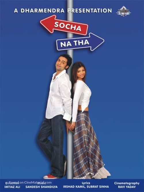 Socha Na Tha - Indian Movie Poster