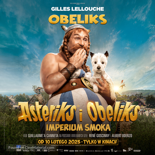 Ast&eacute;rix &amp; Ob&eacute;lix: L&#039;Empire du Milieu - Polish Movie Poster