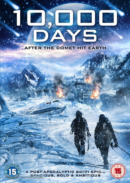 &quot;10,000 Days&quot; - British DVD movie cover