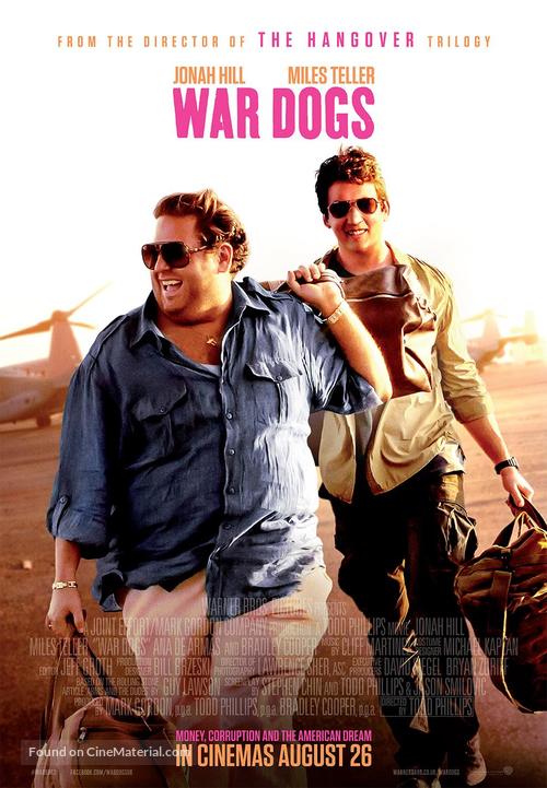 War Dogs - British Movie Poster